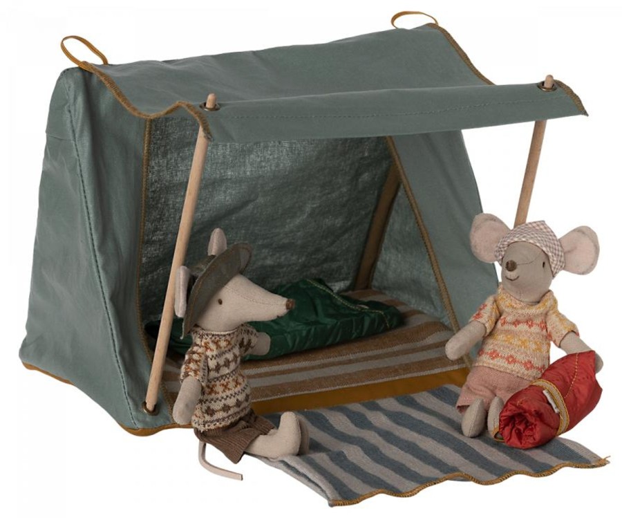 Play Maileg | Maileg Happy Camper Tent, Mouse | Mellow