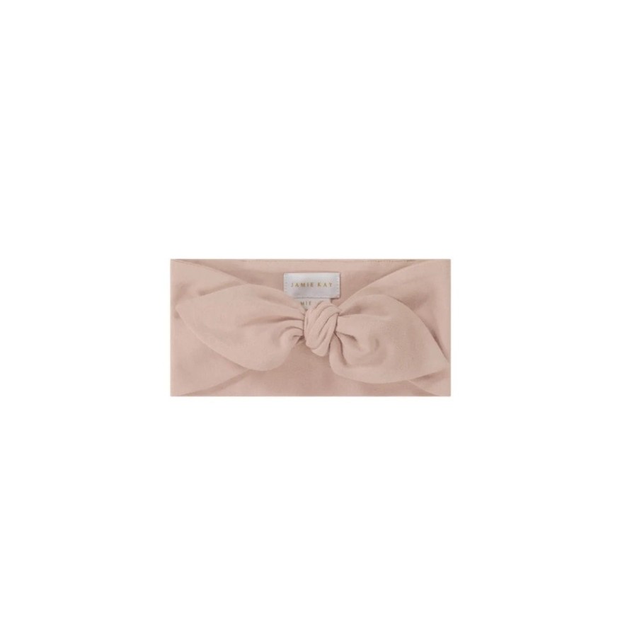 Wear Jamie Kay | Jamie Kay Organic Cotton Headband - Dusky Rose | Mellow