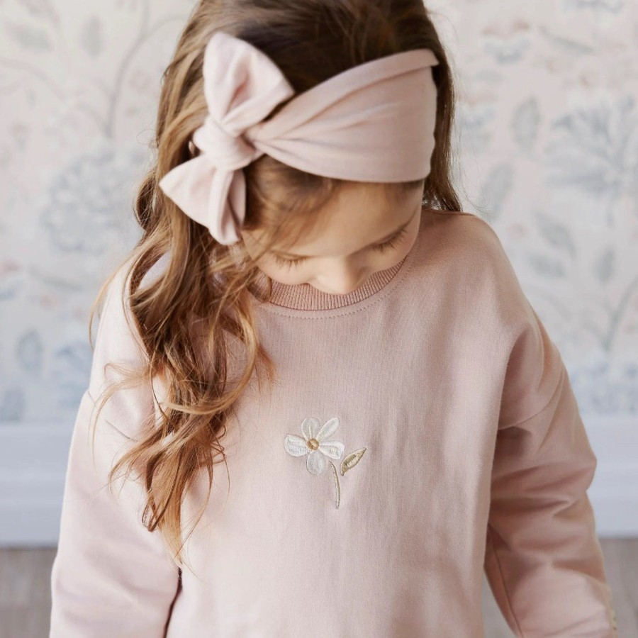 Wear Jamie Kay | Jamie Kay Organic Cotton Headband - Dusky Rose | Mellow