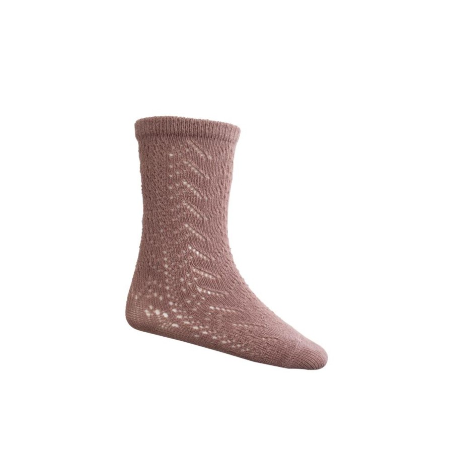 Wear Jamie Kay | Jamie Kay Cable Weave Knee High Sock - Dusty Wood | Mellow