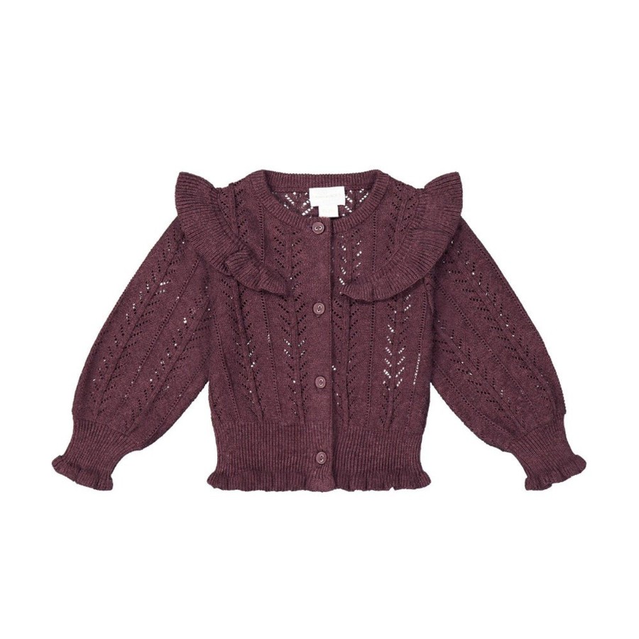 Wear Jamie Kay | Jamie Kay Thea Cardigan - Wild Plum | Mellow