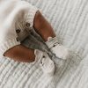 Wear Jamie Kay | Jamie Kay George Bear Ankle Sock - Oatmeal Marle | Mellow