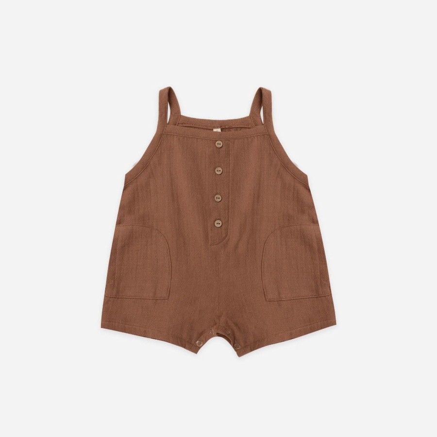 Wear Quincy Mae | Quincy Mae Finn Romper, Sienna | Mellow