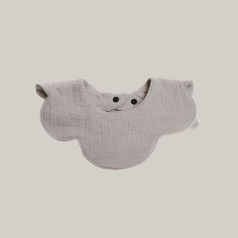 Gift Mellow | Mellow Cloud Dribble Bib - French Grey | Mellow