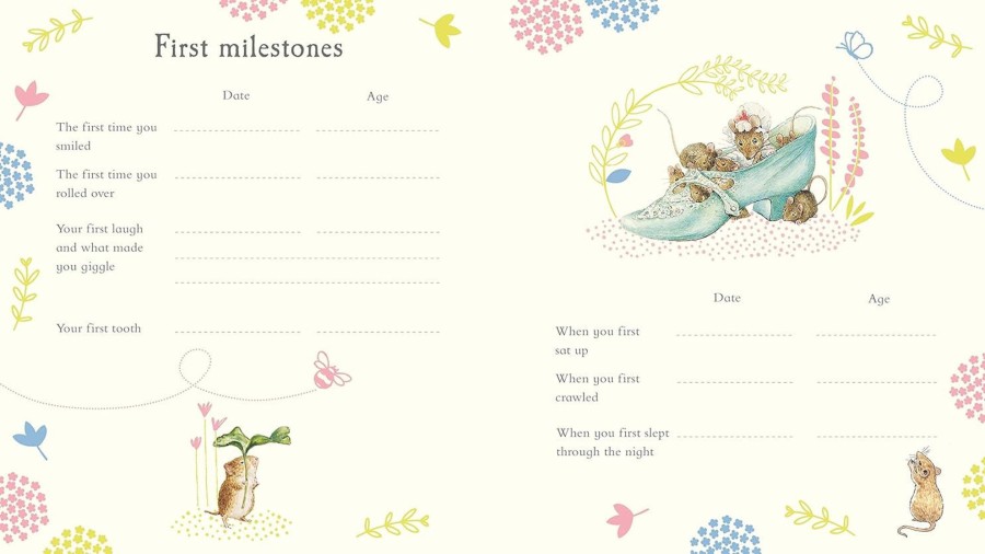 Read Mellow | Peter Rabbit Baby Record Book | Mellow