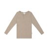 Wear Jamie Kay | Jamie Kay Organic Cotton Modal Long Sleeve Henley - Bunny Marle | Mellow