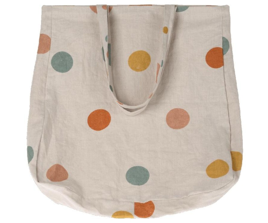 Wear Maileg | Maileg Tote Bag, Multi Dots - Large | Mellow