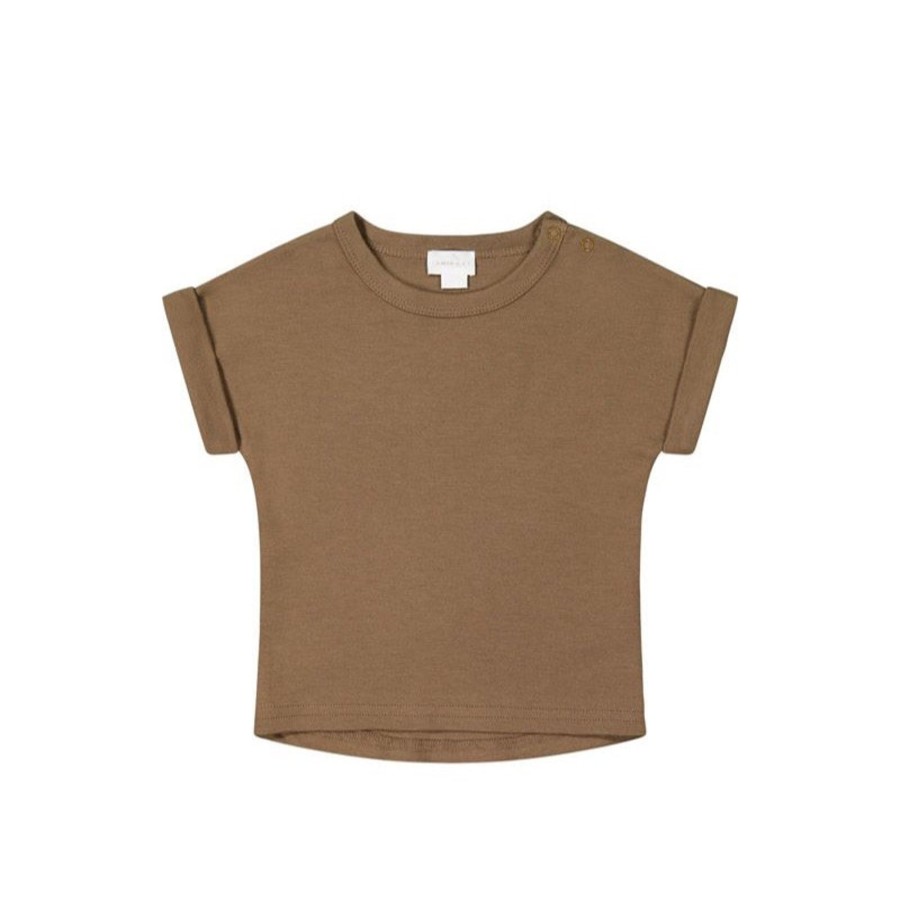 Wear Jamie Kay | Jamie Kay Marley Pima Cotton T-Shirt - Bear | Mellow