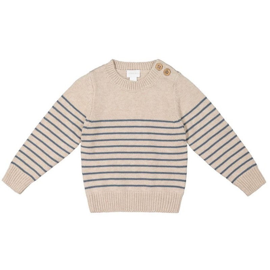 Wear Jamie Kay | Jamie Kay Oakley Knitted Jumper - Oakley Stripe | Mellow