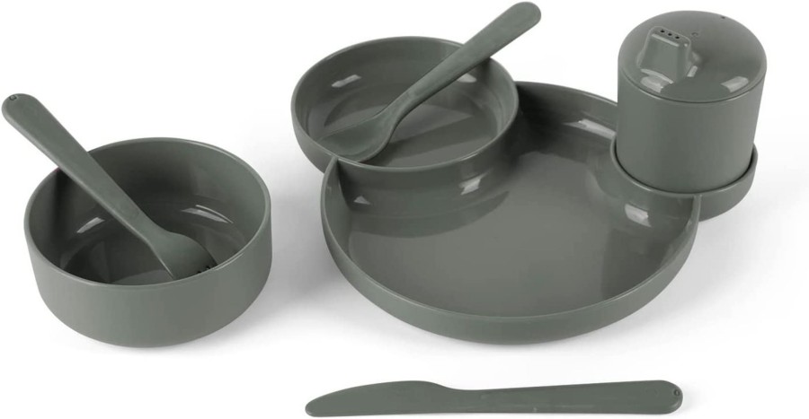 Feed Dantoy | Dantoy Tiny Dinner Gift Set - Olive | Mellow