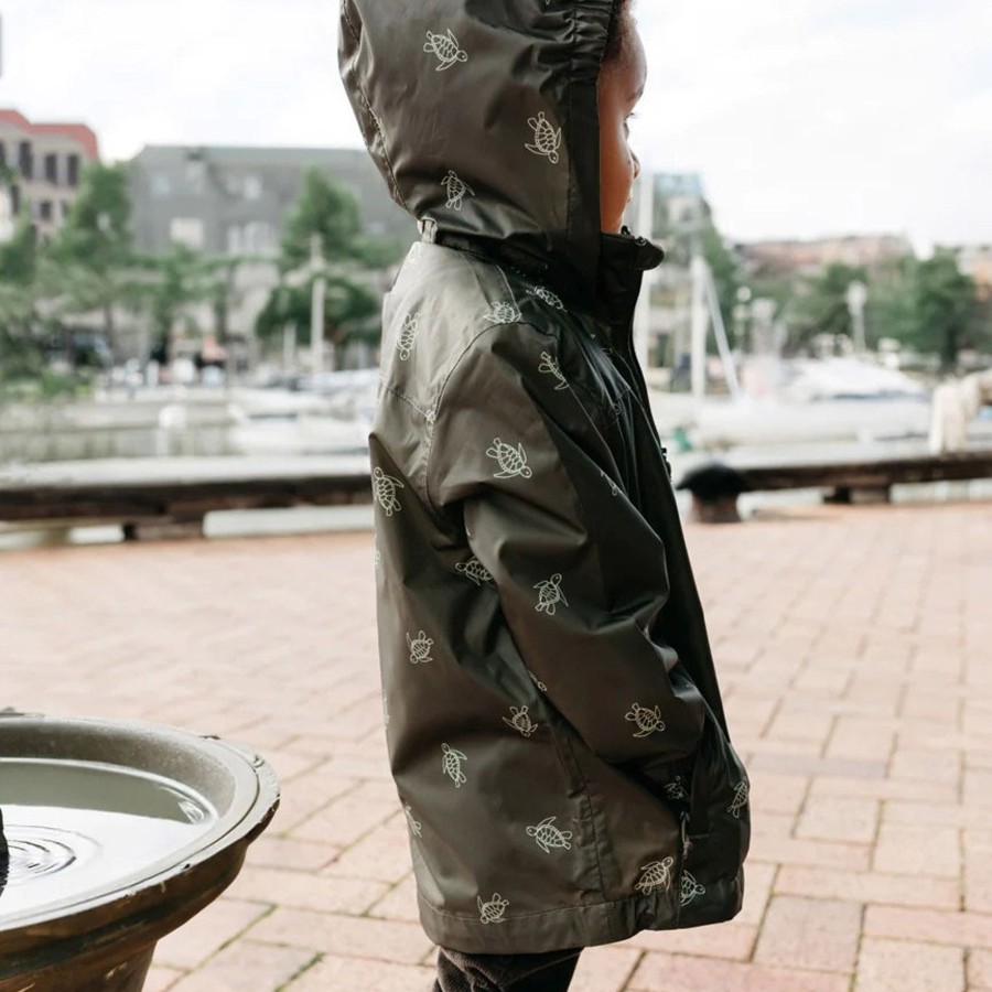 Wear Jamie Kay | Jamie Kay Avery Rain Jacket - Turtle Dark Olive | Mellow