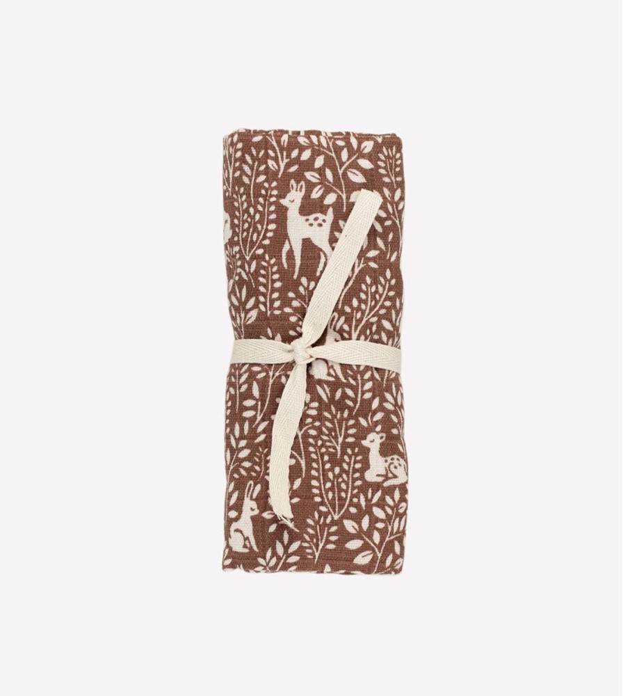 Care Main Sauvage | Main Sauvage Muslin Cloth - Woodland | Mellow