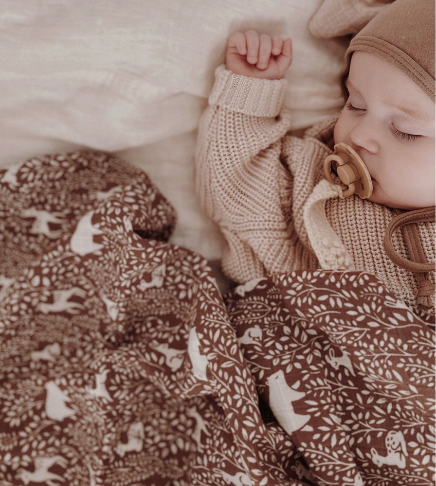 Care Main Sauvage | Main Sauvage Muslin Cloth - Woodland | Mellow