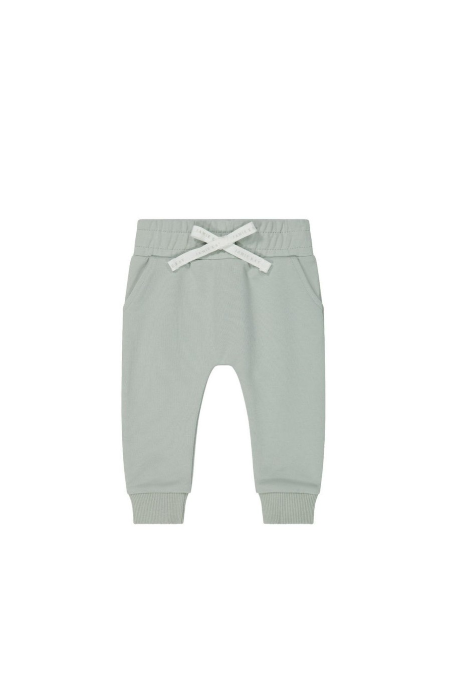 Wear Jamie Kay | Jamie Kay Organic Cotton Morgan Track Pant - Mineral | Mellow