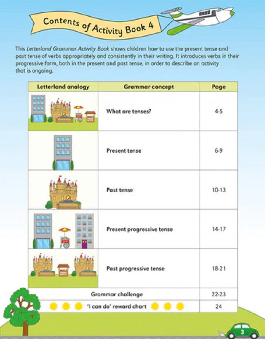 Read Letterland | Letterland: Grammar Activity Book 4 | Mellow