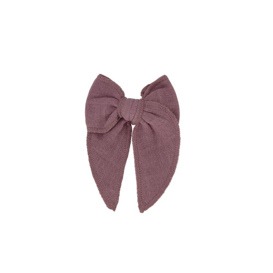 Wear Jamie Kay | Jamie Kay Muslin Hair Bow - Twilight | Mellow