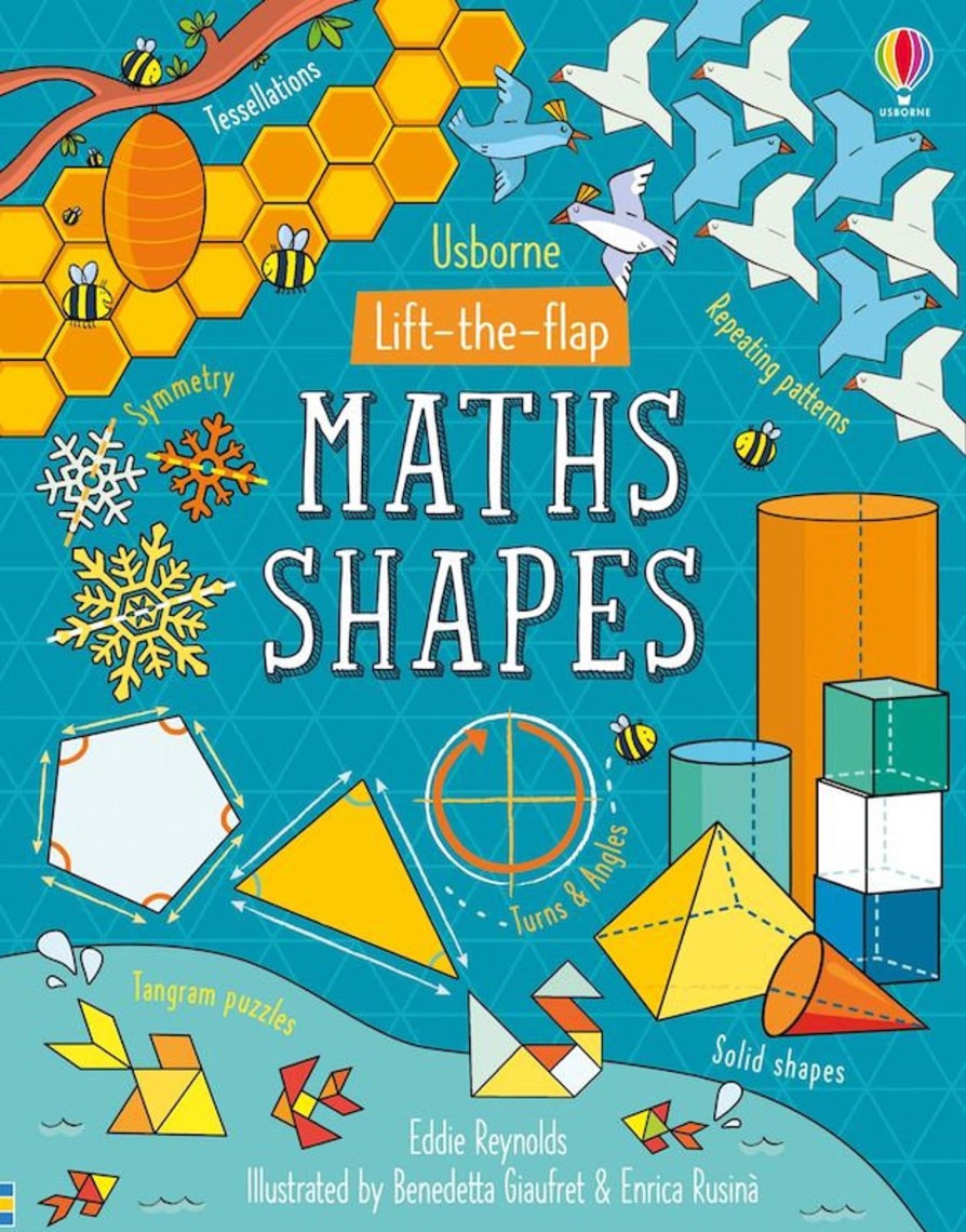 Read Usborne | Lift-The-Flap Maths Shapes | Mellow