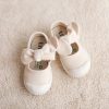 Wear Tnin Shoes | Tnin Golden Lane Mary Jane - White Bow | Mellow