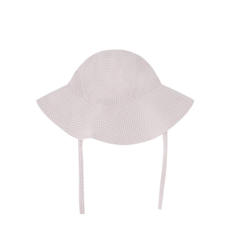 Wear Jamie Kay | Jamie Kay Noelle Hat - Gingham Lilac | Mellow