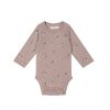 Wear Jamie Kay | Jamie Kay Long Sleeve Bodysuit - Lauren Floral Fawn | Mellow