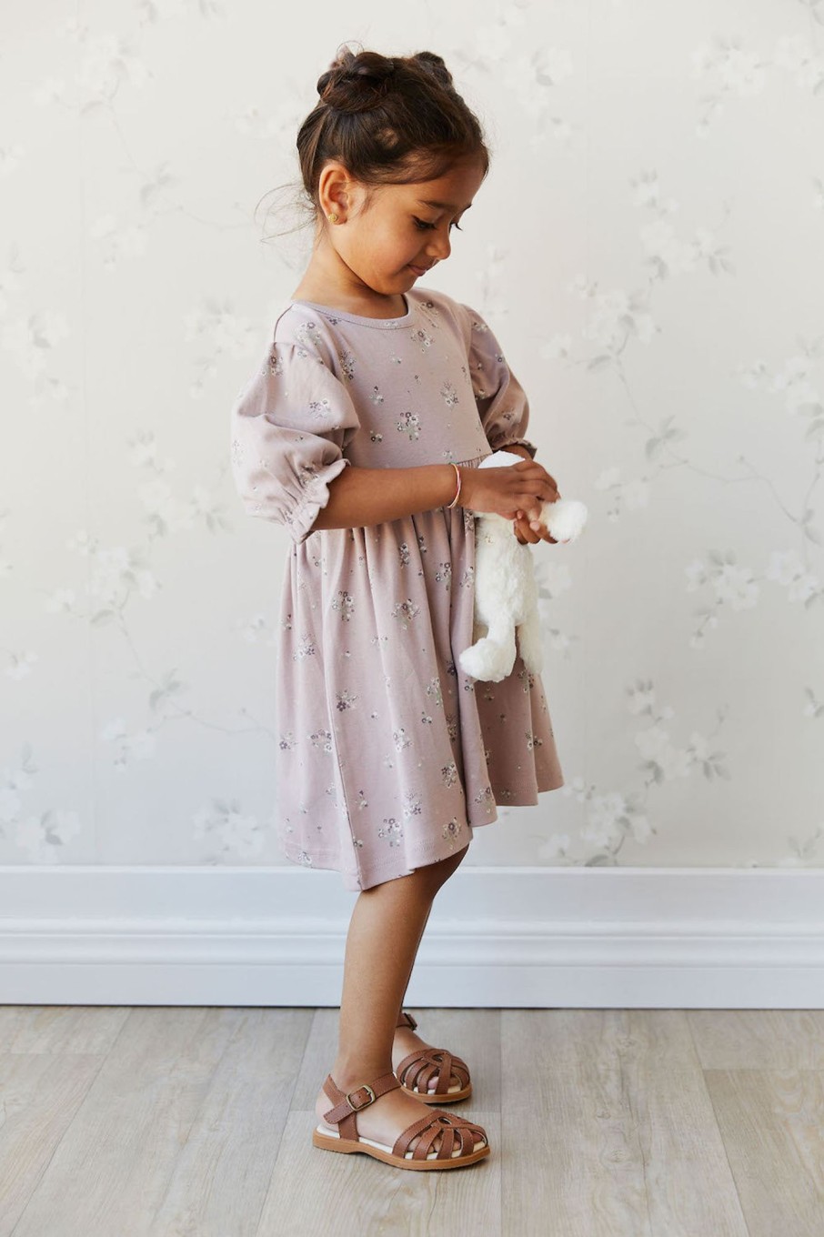 Wear Jamie Kay | Jamie Kay Penny Dress - Lauren Floral Fawn | Mellow