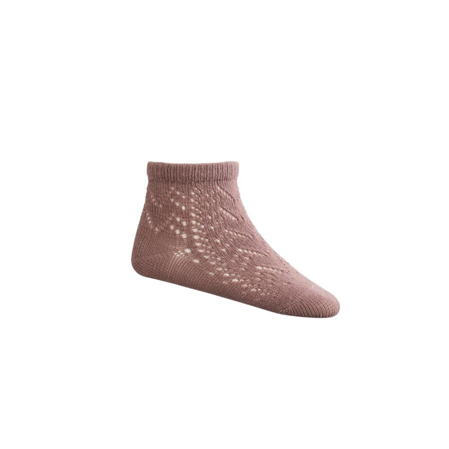 Wear Jamie Kay | Jamie Kay Cable Weave Ankle Socks - Dustywood | Mellow